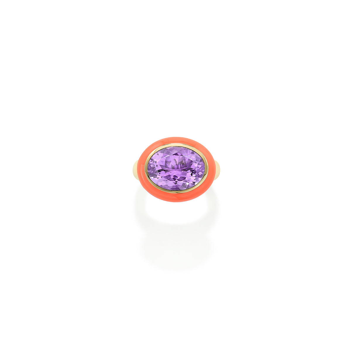 Mid Purple Amethyst Arena Ring