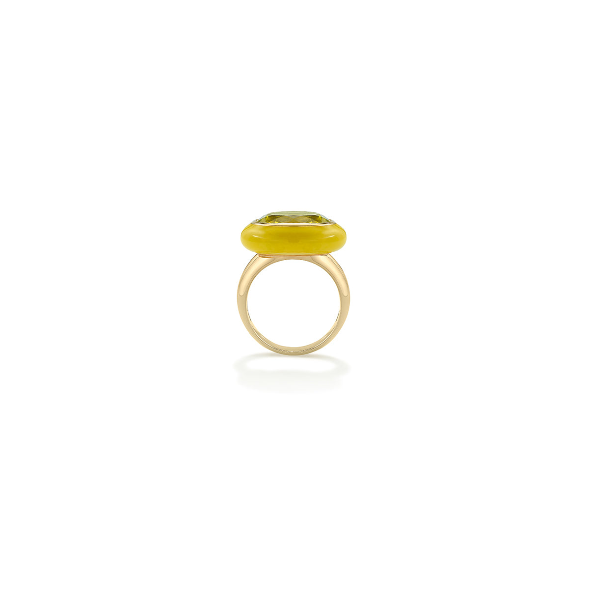 Yellow Beryl Arena Ring