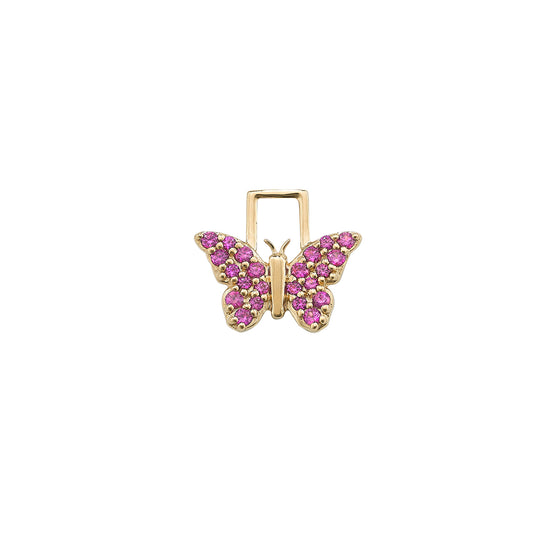 Butterfly Pink Sapphire EarWish