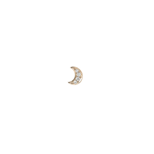 Stud Club Crescent Moon