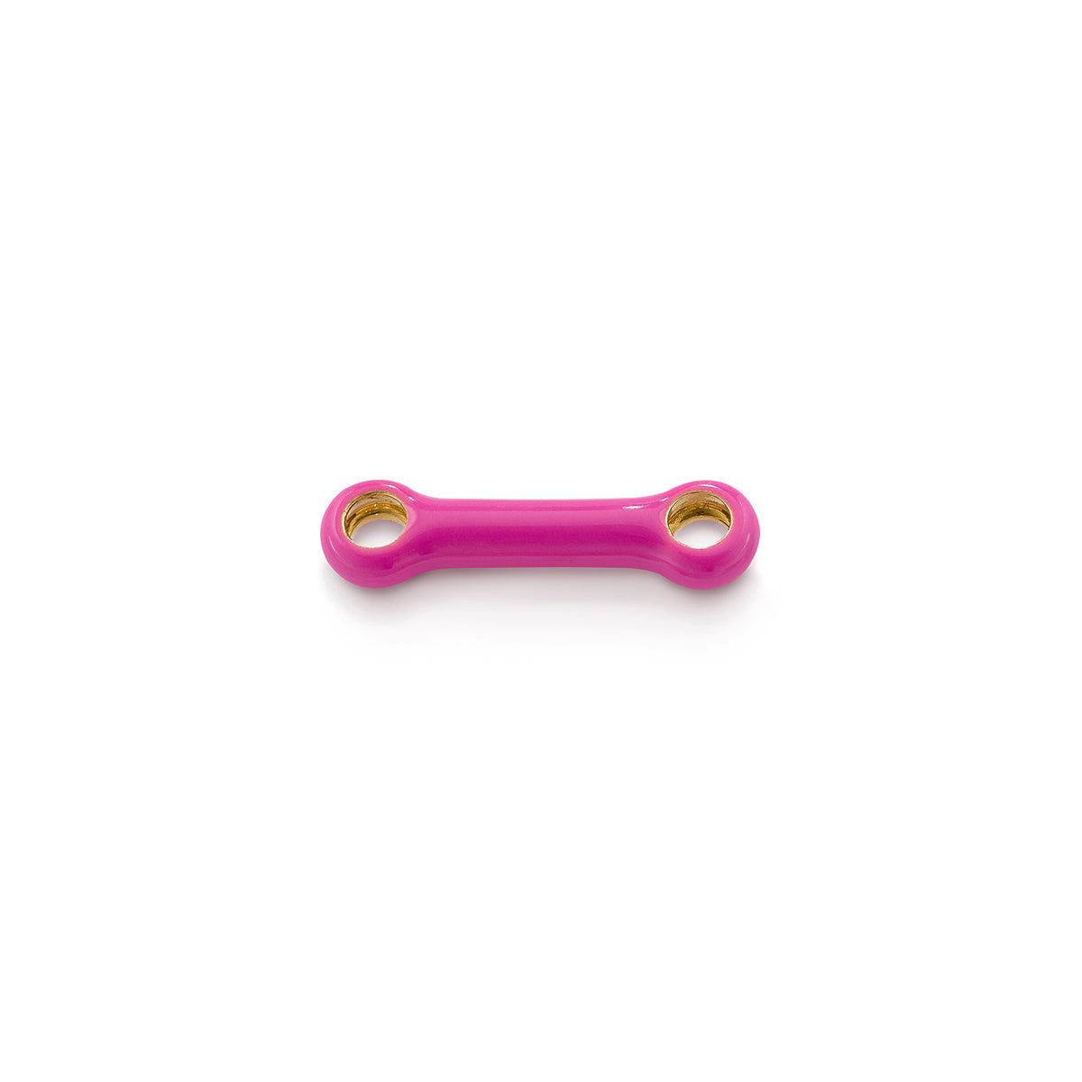 Identity Bar Connector Enamel Hot Pink