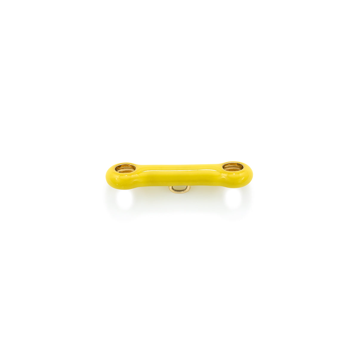 Identity Bar Connector Enamel Yellow