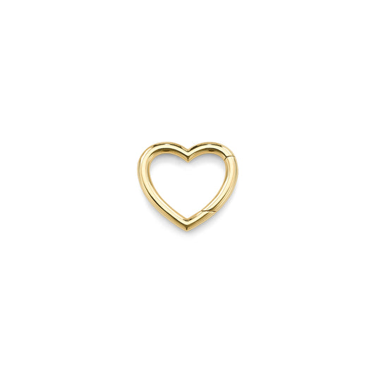 Identity Heart hinged clasp