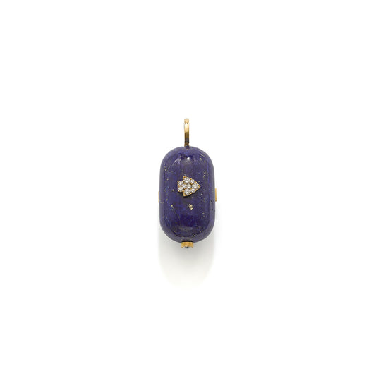 Lapis Stereo pendant