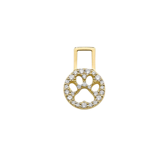 Dog Paw EarWish Diamond