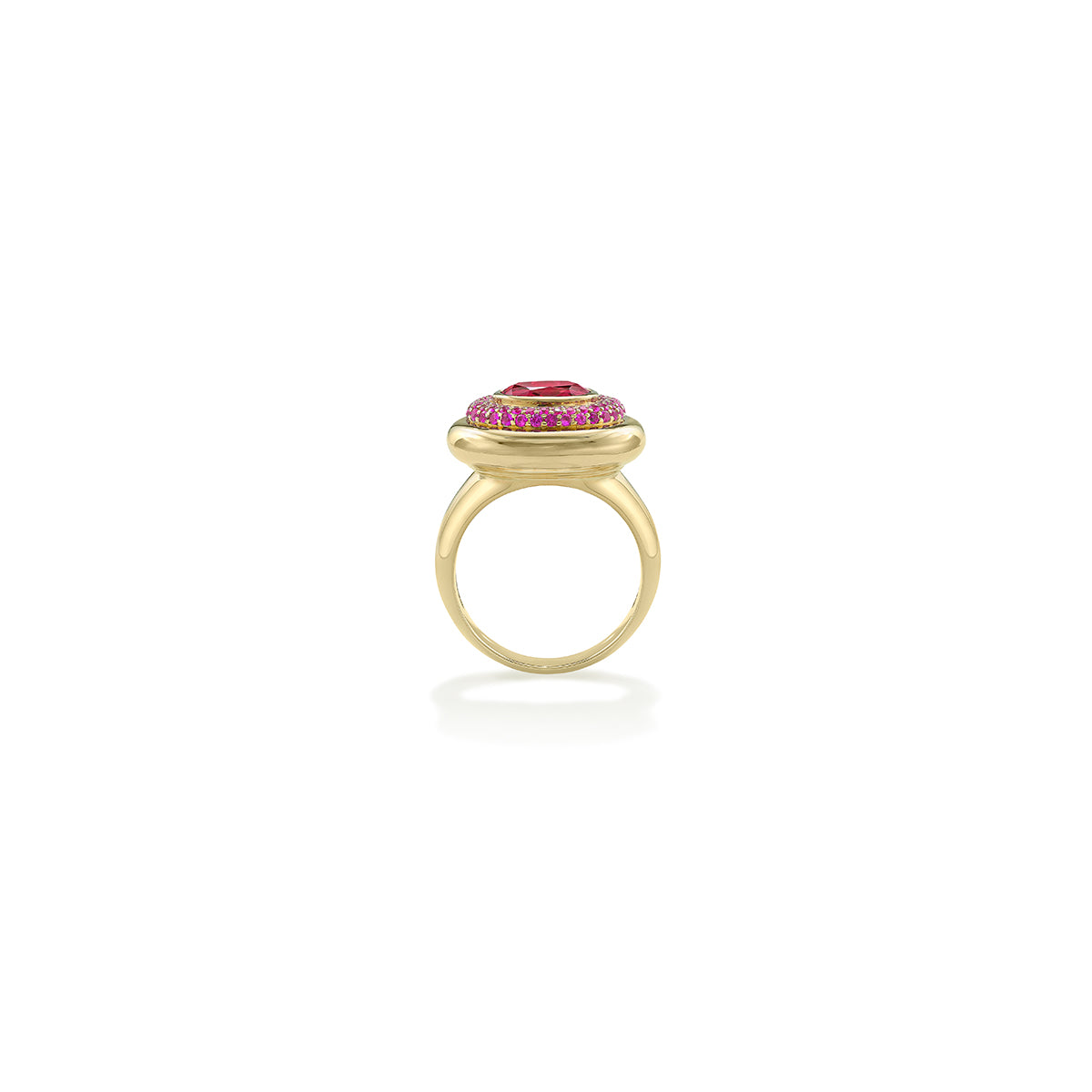 Pink Tourmaline Arena Ring