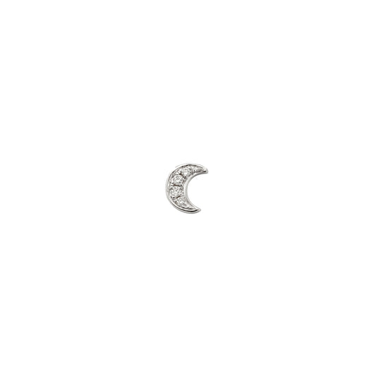 Stud Club Crescent Moon