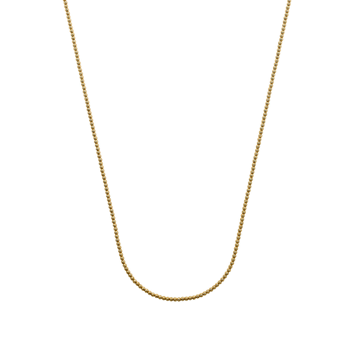 Rock chain yellow gold