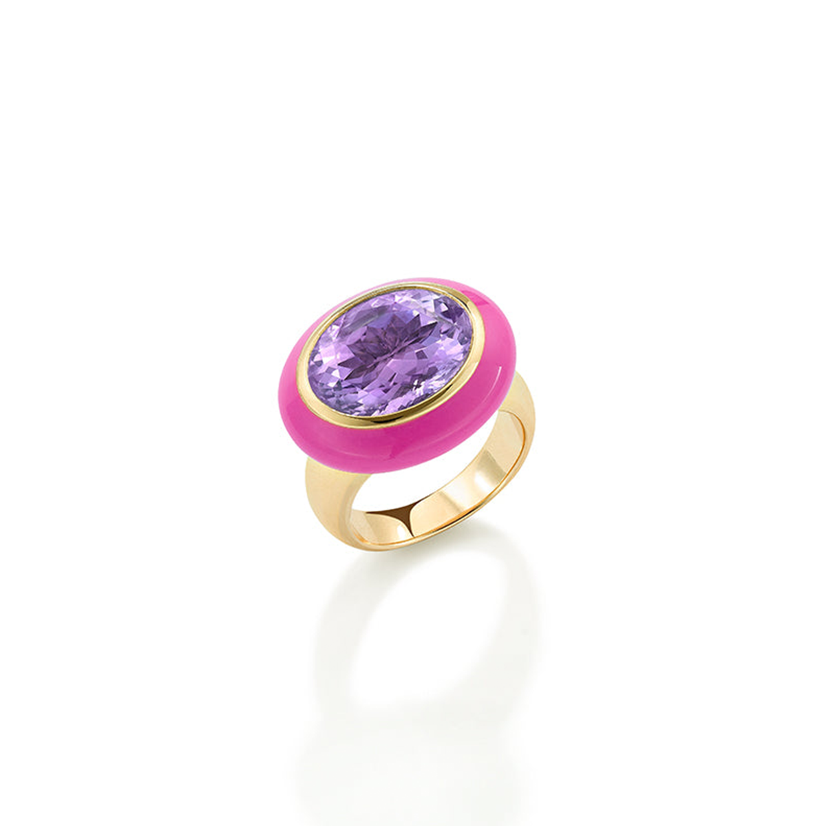 Lilac Amethyst Arena Ring