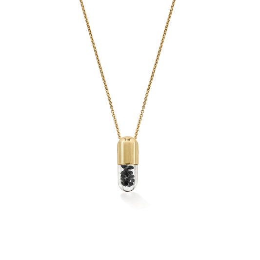 Mini Black Diamond 'Elixir of Courage' pendant