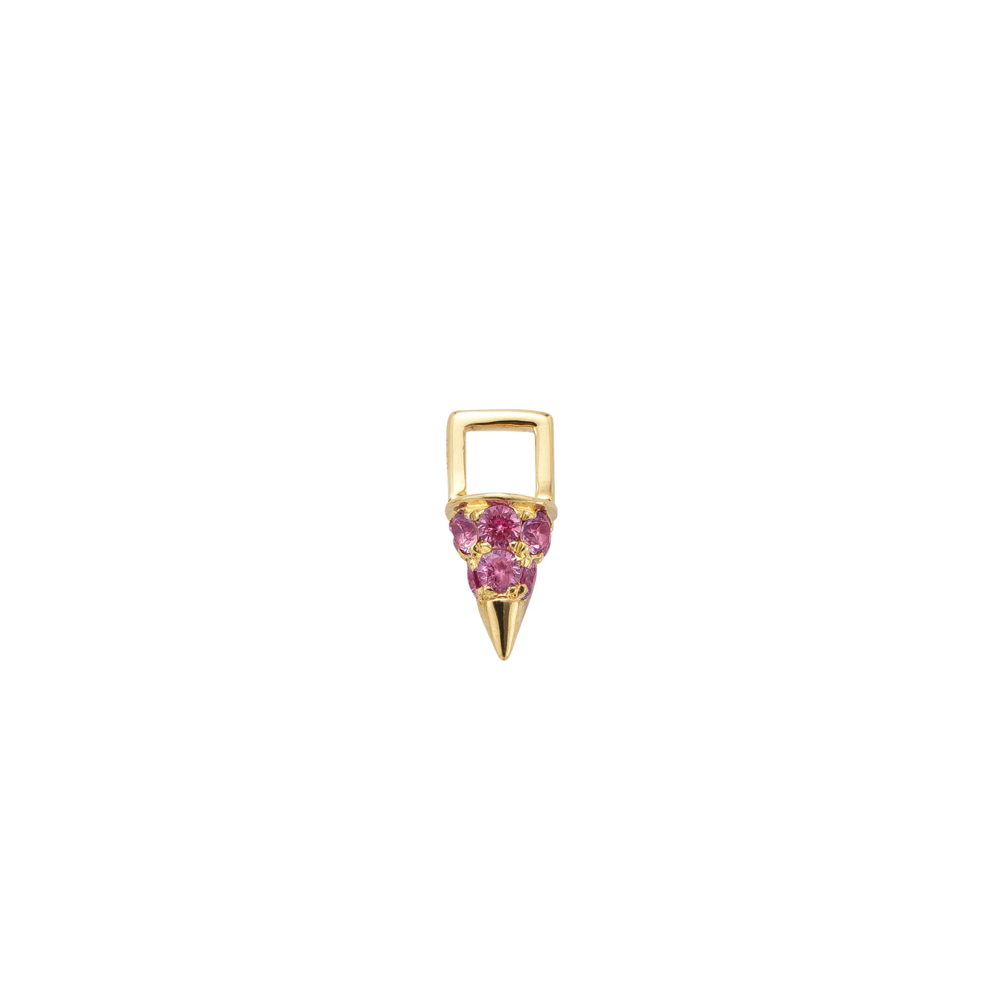 Cone EarWish Pink Sapphire