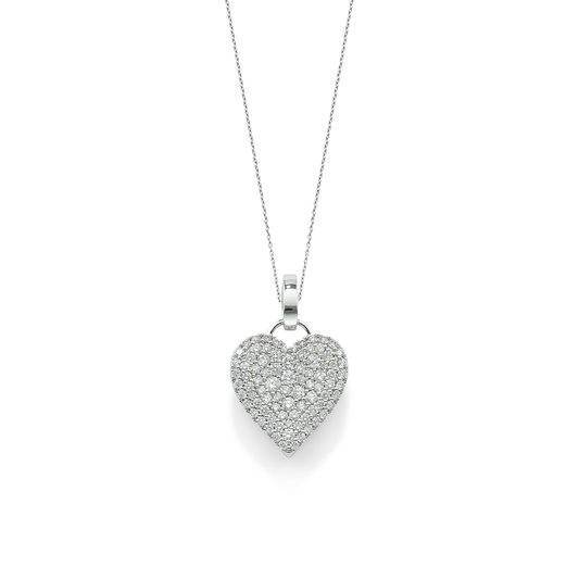 Fortune Diamond Pave Heart