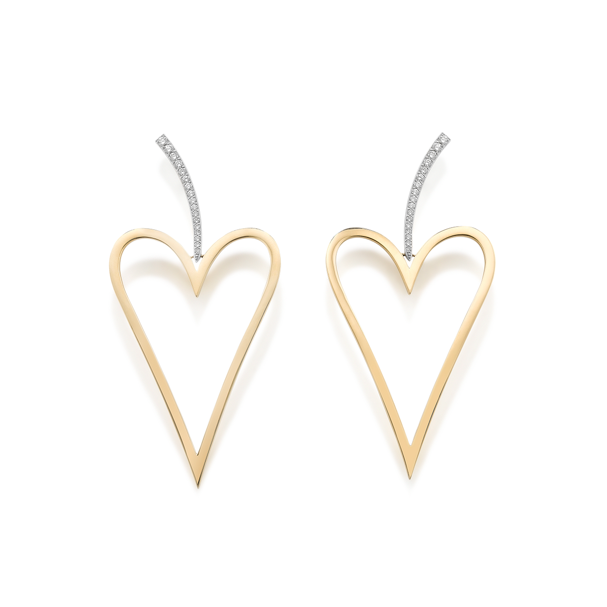 Fruits of Love Heart Earrings