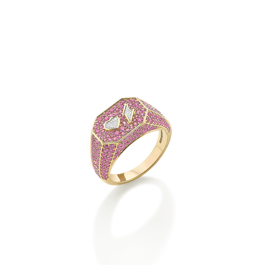 Love Struck Signet Ring