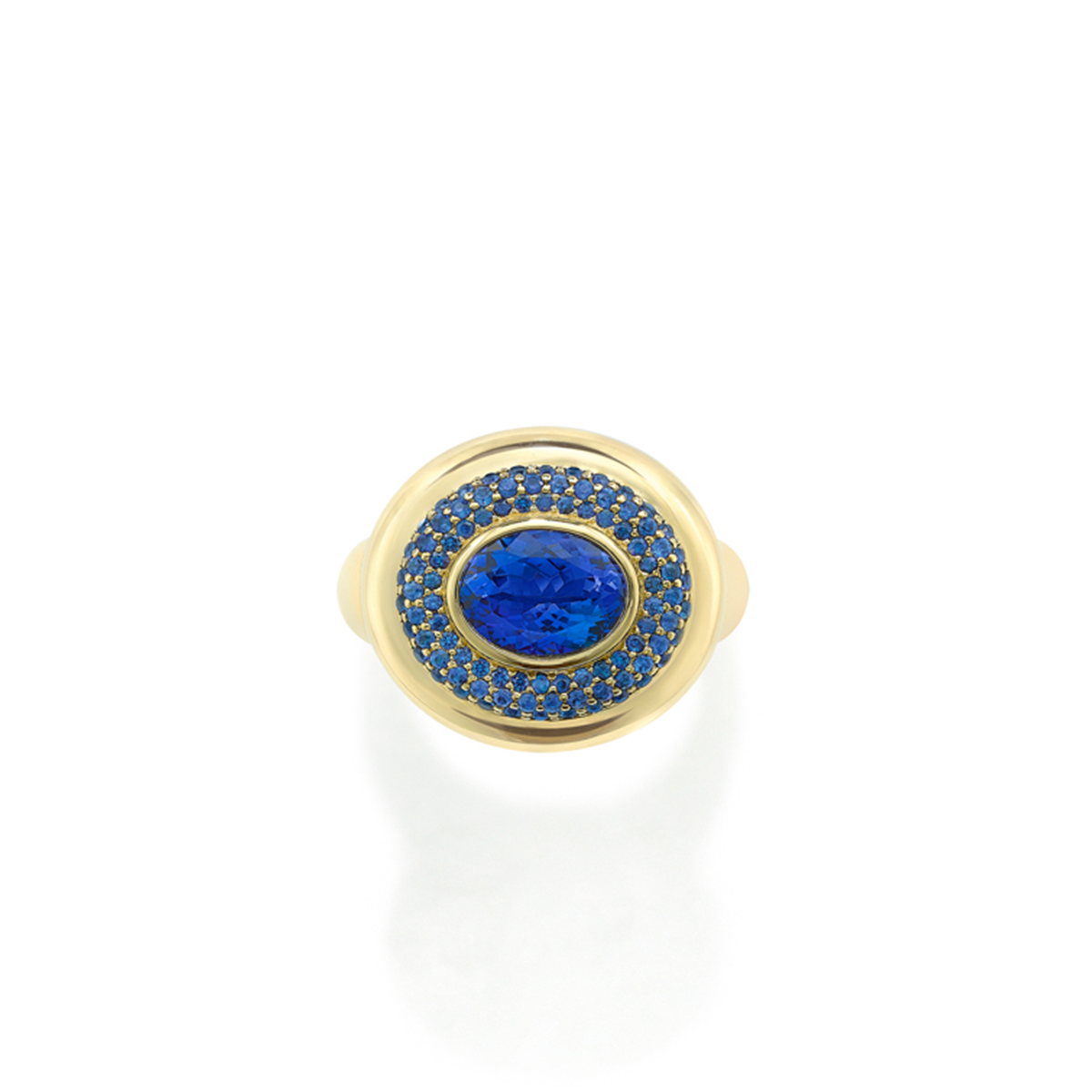 Tanzanite Arena Ring